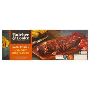 Butcher & Cooke Rack Of Ribs In Smoky Bbq Sauce