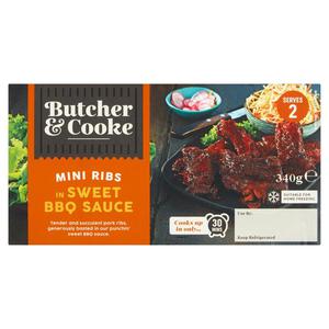 Butcher & Cooke Mini Ribs In Sweet Bbq Sauce