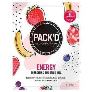 Pack'D Pack'd Energy Energising Smoothie Kits