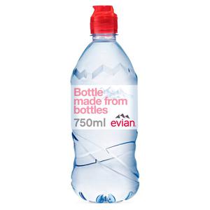 Evian evian Natural Mineral Water Sports Cap