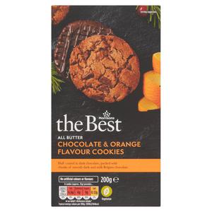 Morrisons The Best All Butter Chocolate & Orange Cookies