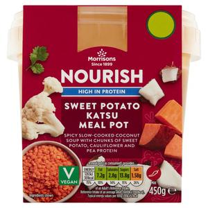 Morrisons Nourish Sweet Potato Katsu Curry Meal Pot