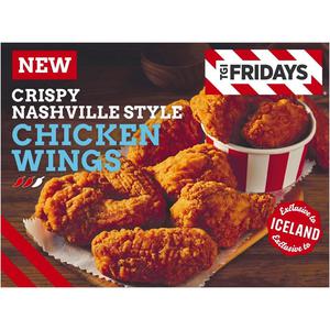 TGI Fridays Crispy Nashville Style Chicken Wings 600g