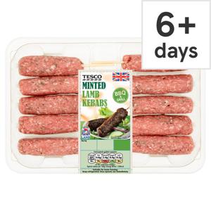 Tesco Minted Lamb Kebabs 400G