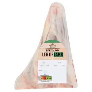 Morrisons Half Leg Of Lamb 850G-1.25Kg