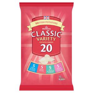 Morrisons Variety Mix Crisps 20's