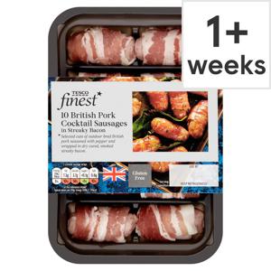 Tesco Finest 10 Pigs In Blankets 210G