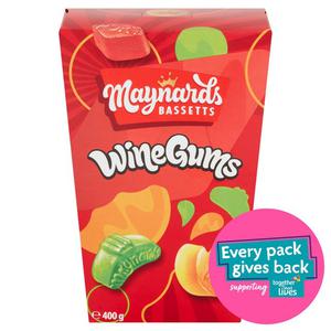 Maynards Bassetts Wine Gums Sweets Carton