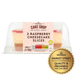 Morrisons Market Street Raspberry Cheesecake Wedges