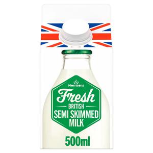 Morrisons Fresh Semi-Skimmed Milk