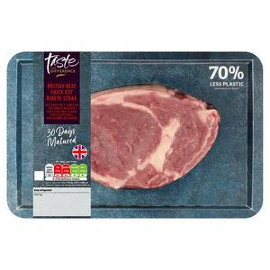 Sainsbury's 30 Days Matured British Beef Thick Cut Ribeye Steak, Taste the Difference 400g