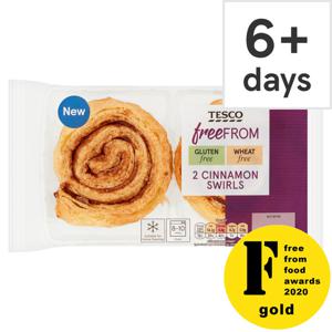 Tesco 2 Free From Cinnamon Swirls