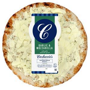 Sainsbury's Carluccio's Woodfired Garlic & Mozzarella Pizza 262g