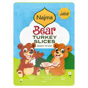 Sainsbury's Najma Bear Delicious Slices of Turkey Sausage x6 90g