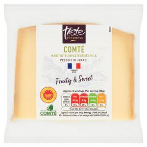 Sainsbury's France Made with Unpasteurised Milk Comté, Taste the Difference 180g