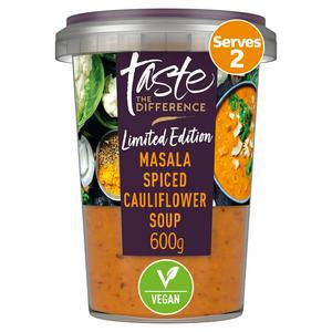 Sainsbury's Limited Edition Masala Spiced Cauliflower Soup, Taste the Difference 600g