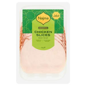 Sainsbury's Najma Halal Sliced Chicken Breast 150g