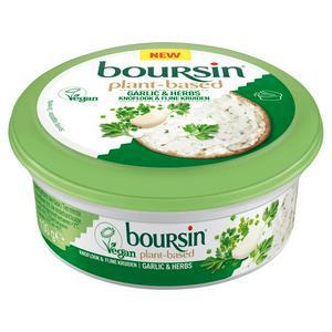 Sainsbury's Boursin Plant-Based Garlic & Herbs Cheese 130g