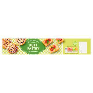 Sainsbury's Ready Rolled Puff Pastry 375g