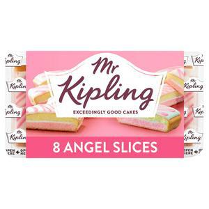 Sainsbury's Mr Kipling Angel Cake Slices x8