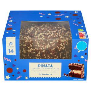 Sainsbury's Pinata Chocolate & Madeira Cake 930g