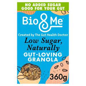 Sainsbury's Bio&Me Low Sugar Naturally Gut Loving Granola 360g