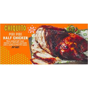 Chiquito® Piri Piri Half Chicken 820g