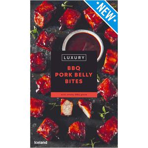 Iceland Luxury BBQ Pork Belly Bites 300g