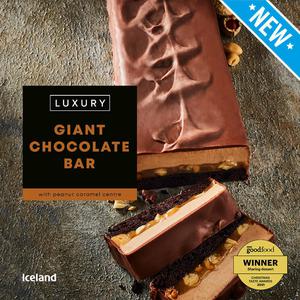 Iceland Luxury Giant Chocolate Bar 600g