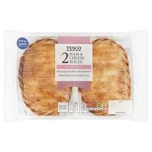 Tesco 2 Pack Ham & Cheese Slices 330G