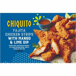 Chiquito's® Fajita Chicken Strips With Mango and Lime Dip 420g