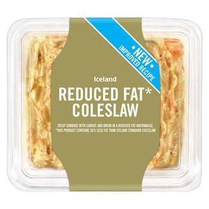 Iceland Reduced Fat* Coleslaw 550g