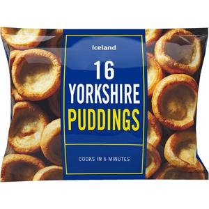 Iceland 16 Yorkshire Puddings 290g