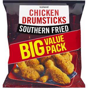 Iceland Southern Fried Chicken Drumsticks 1.42kg