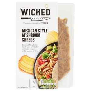 Wicked Kitchen Mexican M'shroom Sheds 150G