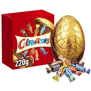 Celebrations Milk Chocolate Large Easter Egg 220g