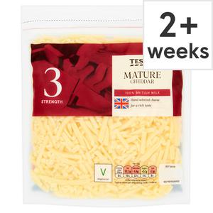 Tesco Mature Grated Cheddar 250G