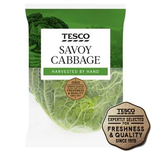 Tesco Savoy Cabbage