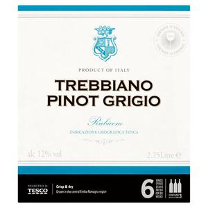 Tesco Trebbiano Pinot Grigio Wine Box 2.25L