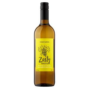 Vineyards Zesty White Wine 75Cl