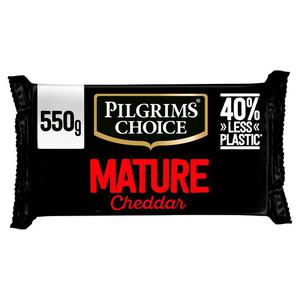 Pilgrims Choice Mature Cheddar 550G