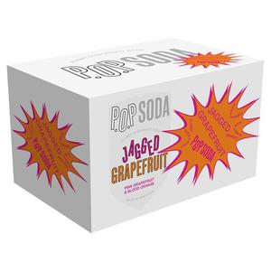 Pop P.O.P. Soda Jagged Grapefruit 6X330ml