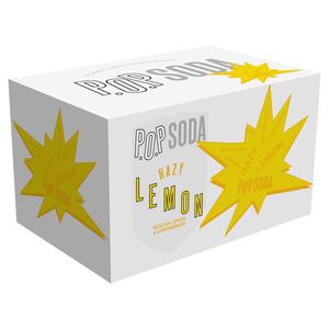 Pop P.O.P Soda Hazy Lemon 6X330ml