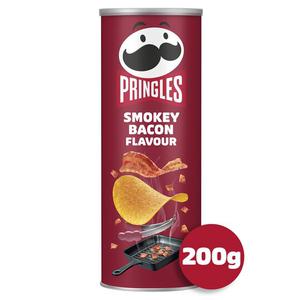 Pringles Smokey Bacon Crisps 200G