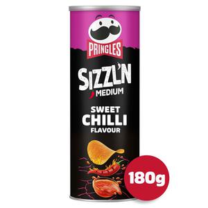 Pringles Sizzl'n Sweet Chilli Crisps 180G