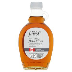 Tesco Finest Maple Syrup No 1 Light 330G