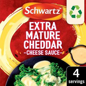 Schwartz Extra Mature Cheddar Cheese Sauce 30G