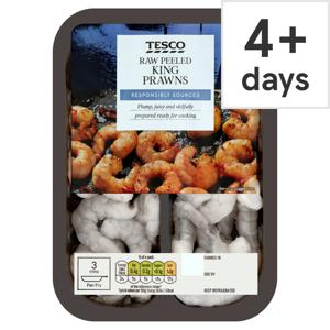 Tesco Raw King Prawns 165G