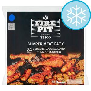 Tesco Fire Pit Bumper Meat Pack 1.8Kg