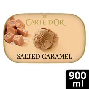 Carte D'or Rich Salted Caramel Ice Cream 900Ml